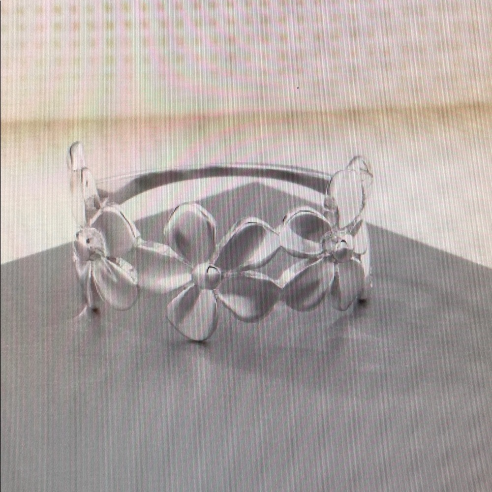 Sterling Silver Flower Ring